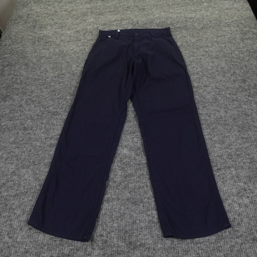 Carhartt Flame Resistant Featherweight‎ Carpenter Pants Mens 30x32 Navy Blue FR